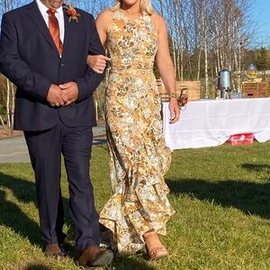 Women’s Revolve Bronx and Banco gown.